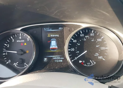 2015 Nissan Rogue Sv z USA, uszkodzony, nr VIN 5N1AT2MT7FC824754